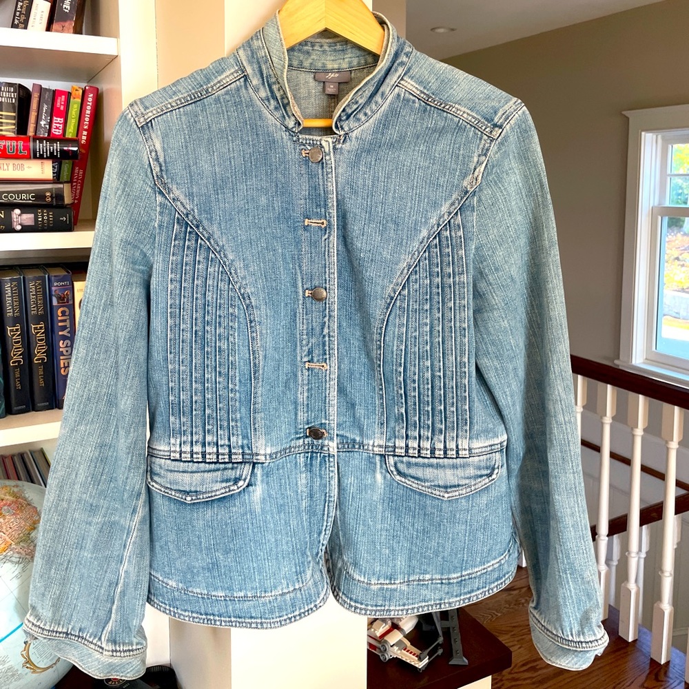 J.Jill  Vintage Denim Jacket, Womens Size M (10-12)